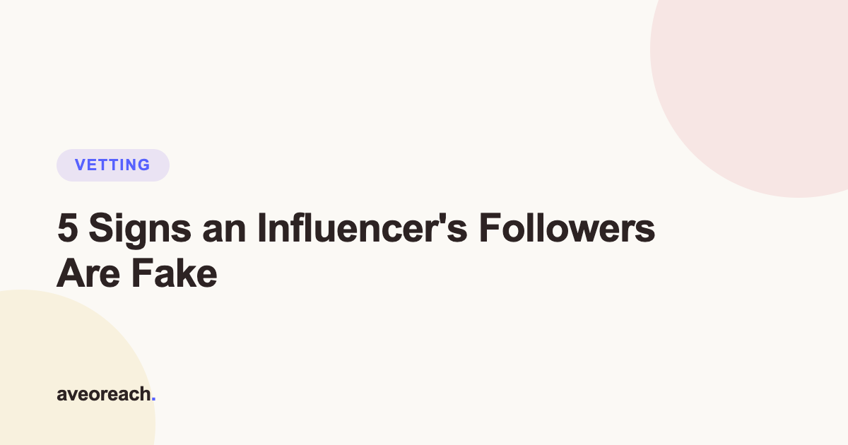 Signs an Instagram influencer has fake followers cover graphic